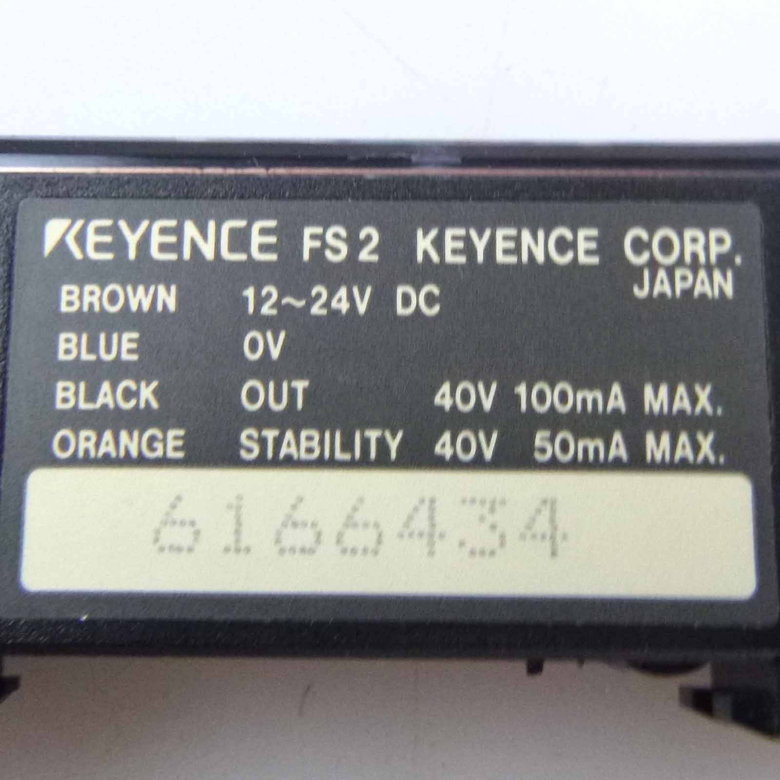 Keyence Lichtleiter Sensor FS2-60G OVP-2