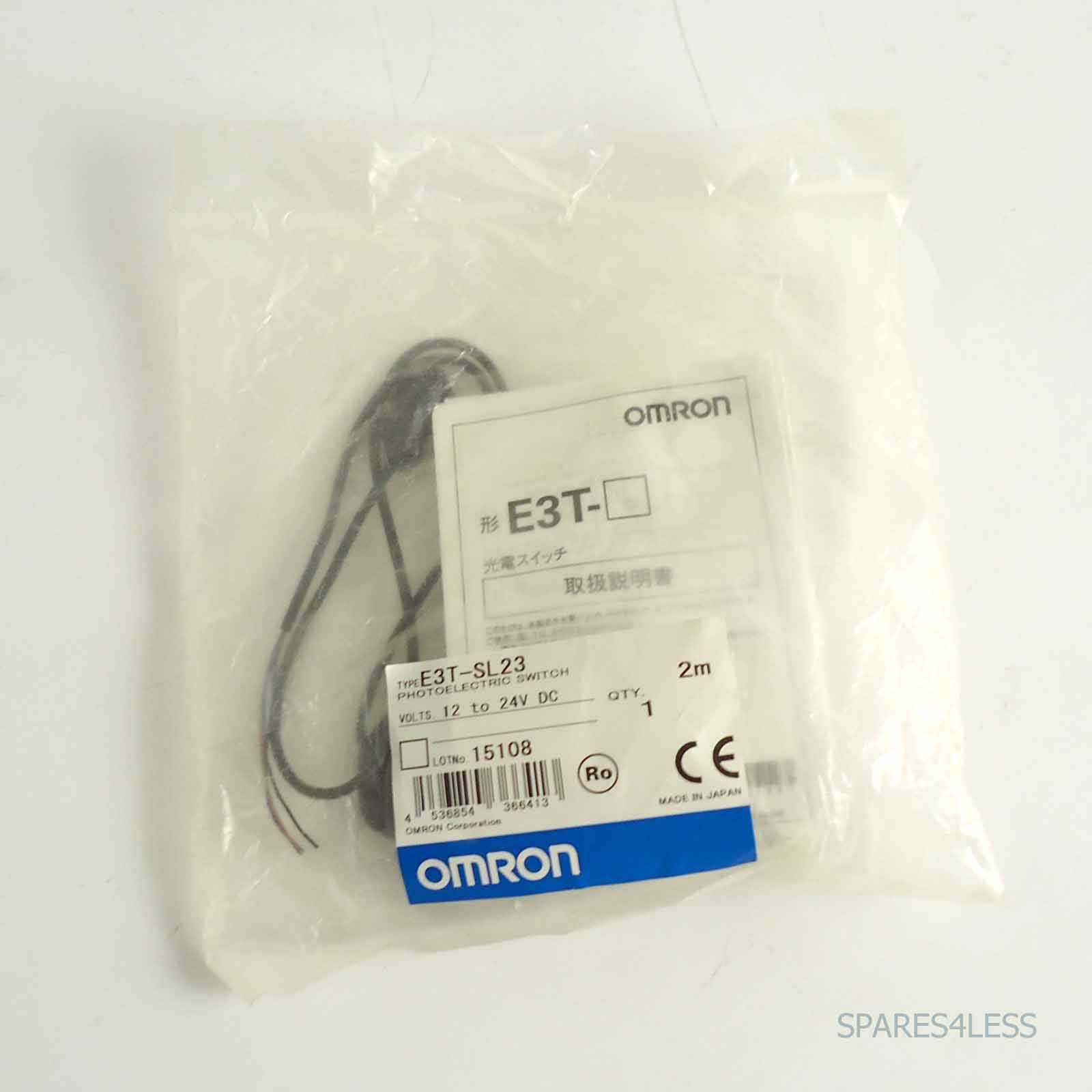 Omron Photoelectric Sensor E3T-SL23 2M OVP-0