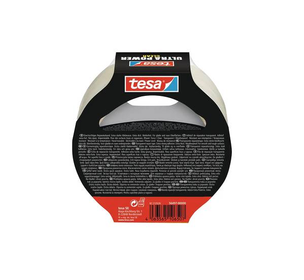 TESA - Gewebeband Ultra Power Clear 20 m x 48 mm-1