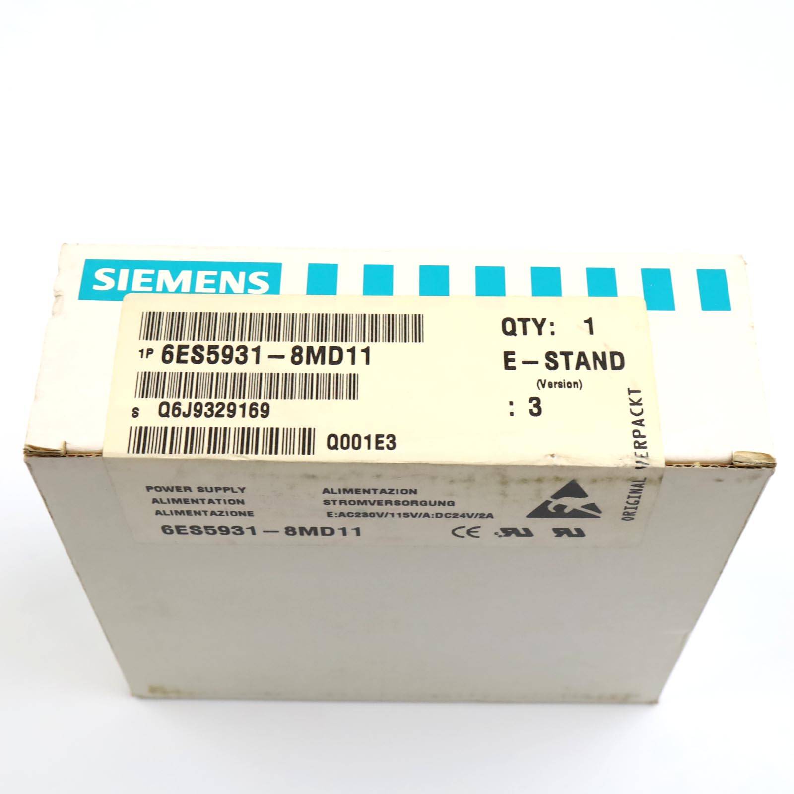 Simatic S5 PS931 6ES5 931-8MD11 SIE-1