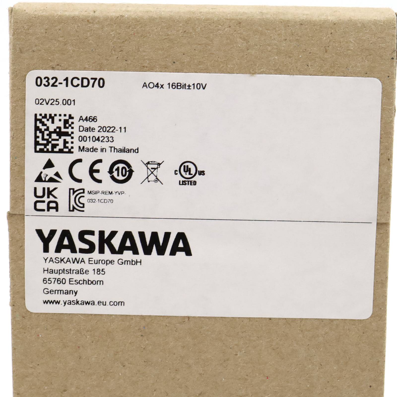VIPA/Yaskawa Analoge Ausgabe 032-1CD70 SIE-1