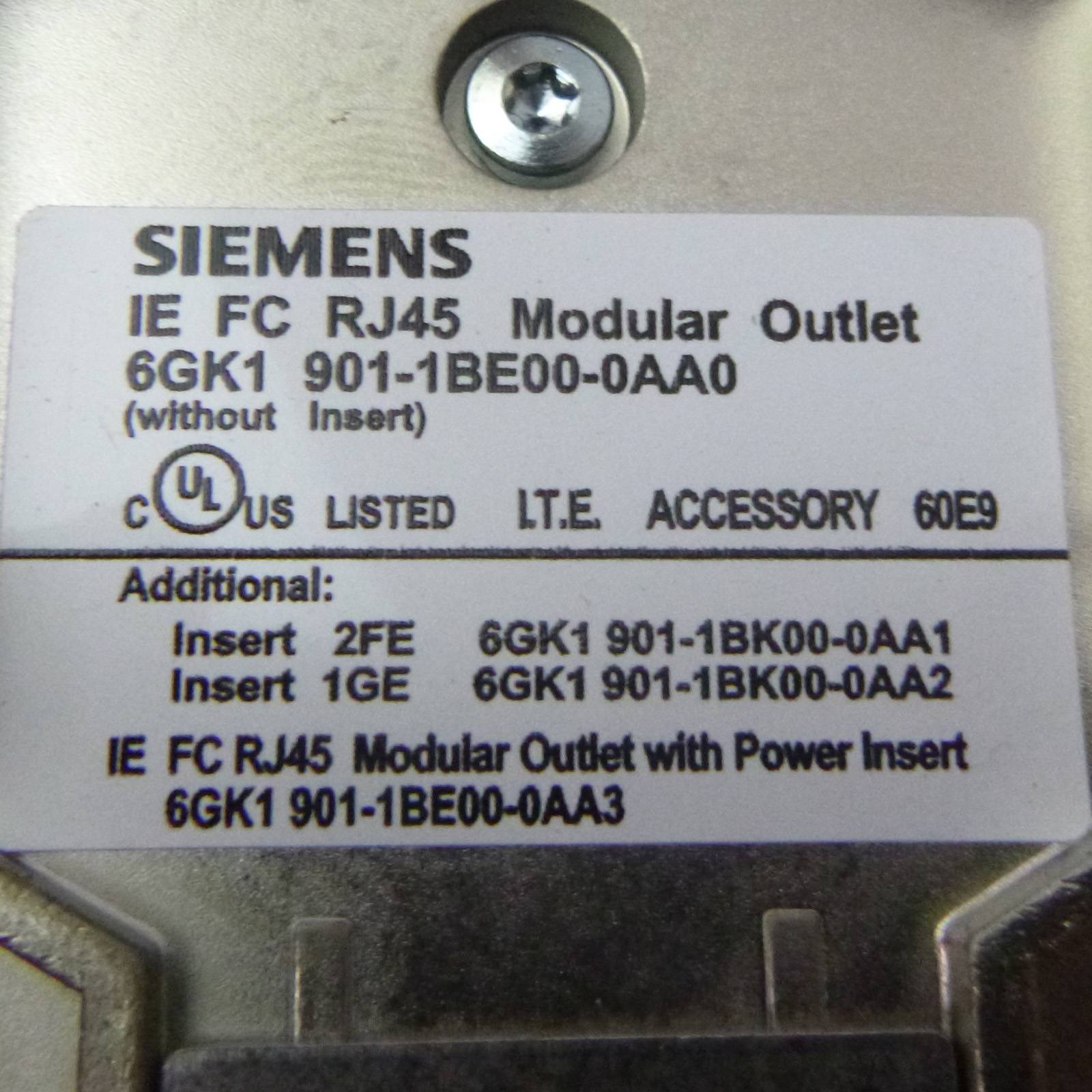 Siemens Simatic Net Base Module 6GK1 901-1BE00-0AA0 OVP-1