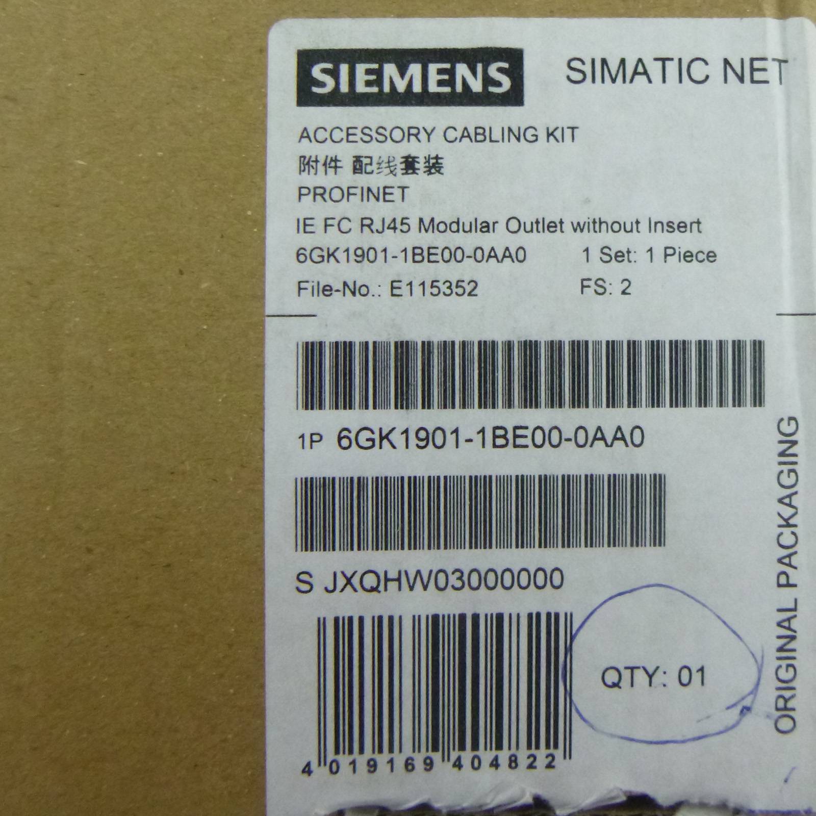 Siemens Simatic Net Base Module 6GK1 901-1BE00-0AA0 OVP-3