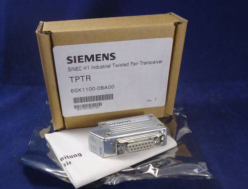 Siemens Sinec H1Twisted Pair-Transceiver TPTR 6GK1100-0BA00 OVP-0
