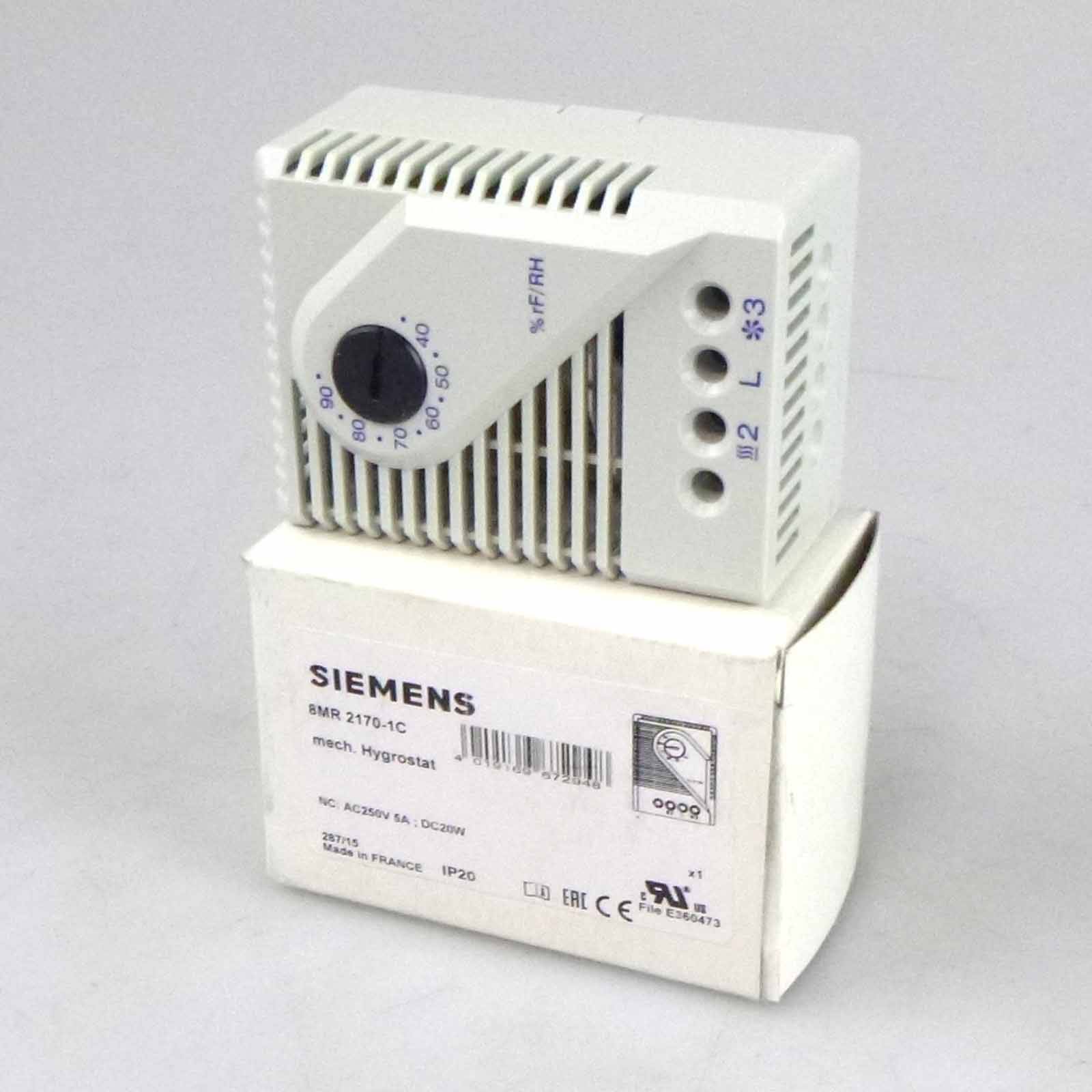 Siemens Hygrostat mechanisch 8MR2170-1C OVP-0