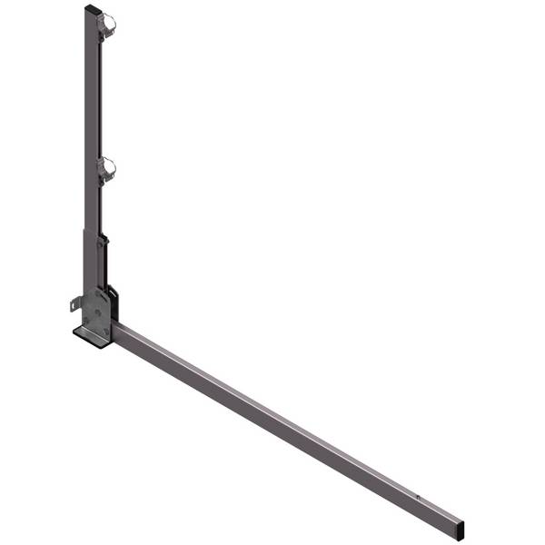Hymer HYGHTS Geländersystem Pfosten verstellbar mit variabler Neigung mit Ausleger 1500 mm