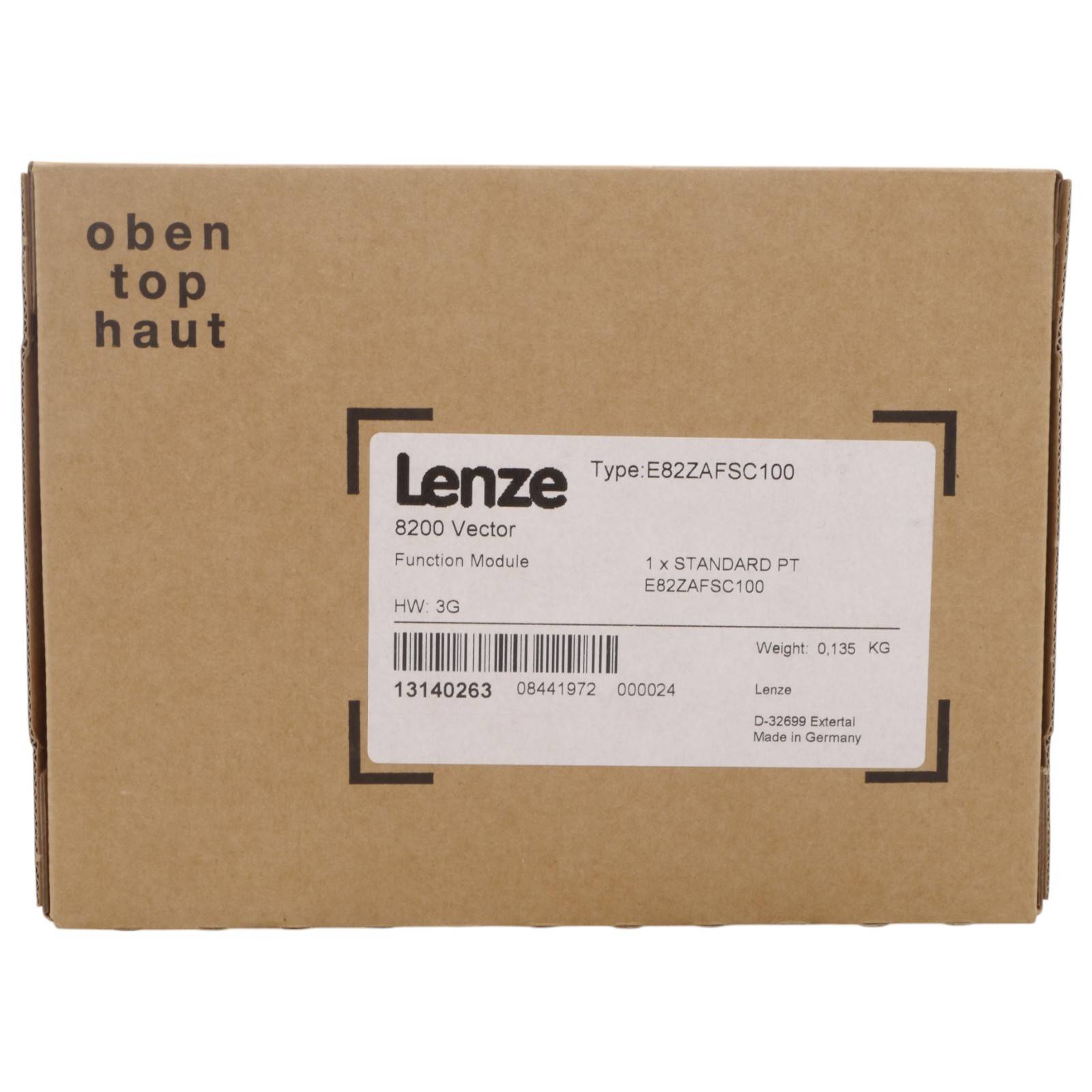 Lenze - E82ZAFSC100 - INVERTER SERIES 8200 VECTOR - ACCESSORIES - STANDARD I/O PT-2