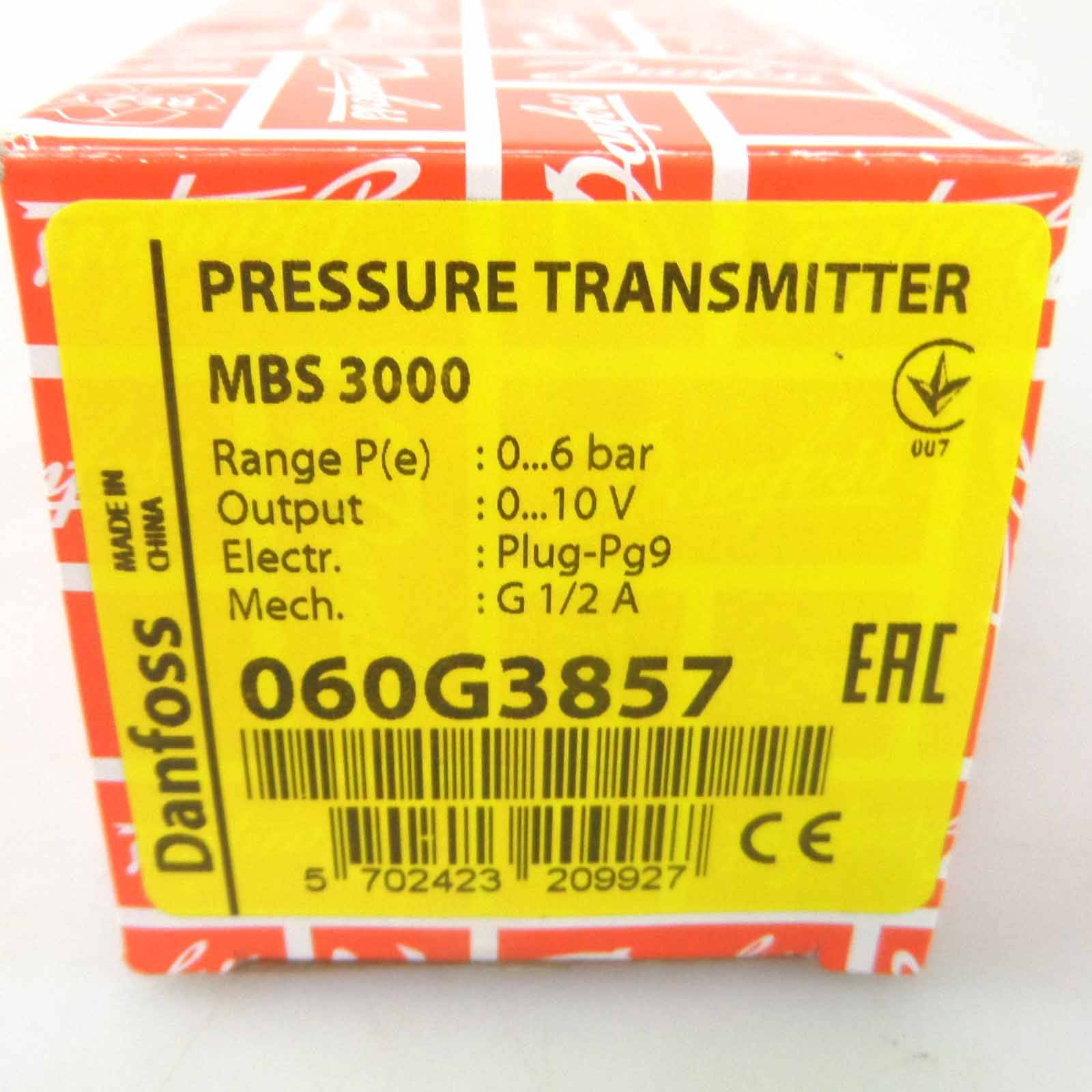 Danfoss Druckmessumformer MBS 3000 060G3857 OVP-4