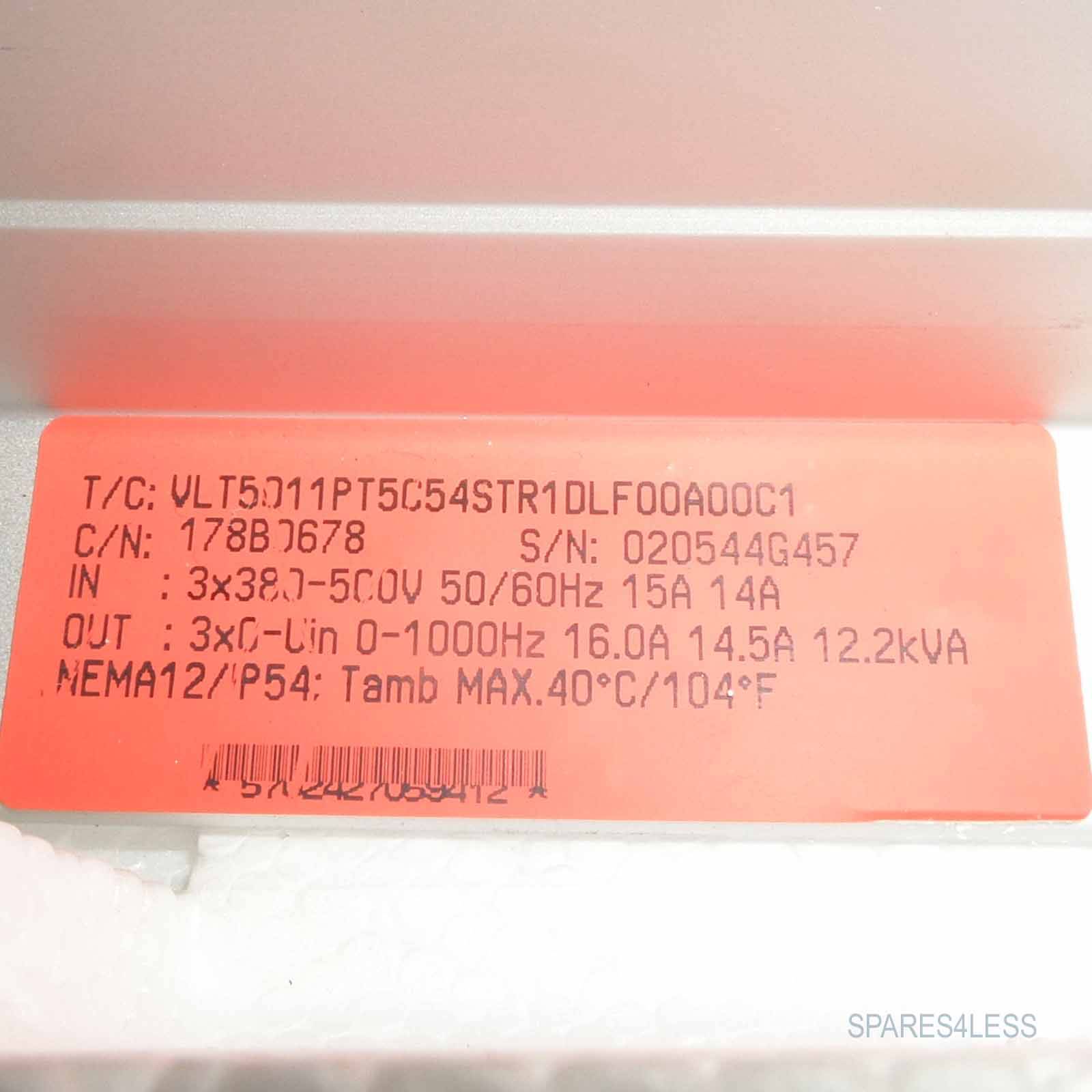 Danfoss Frequenzumrichter VLT5011PT5C54STR1DLF00A00C1 OVP-1