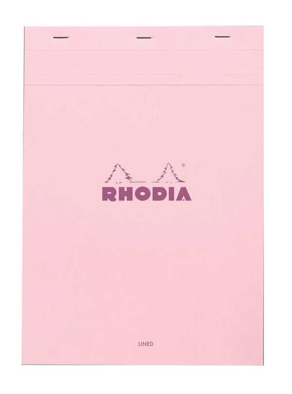 Clairefontaine 5x Rhodia Gehe Block Rosa Nr 18 lin 80Bl 18161C