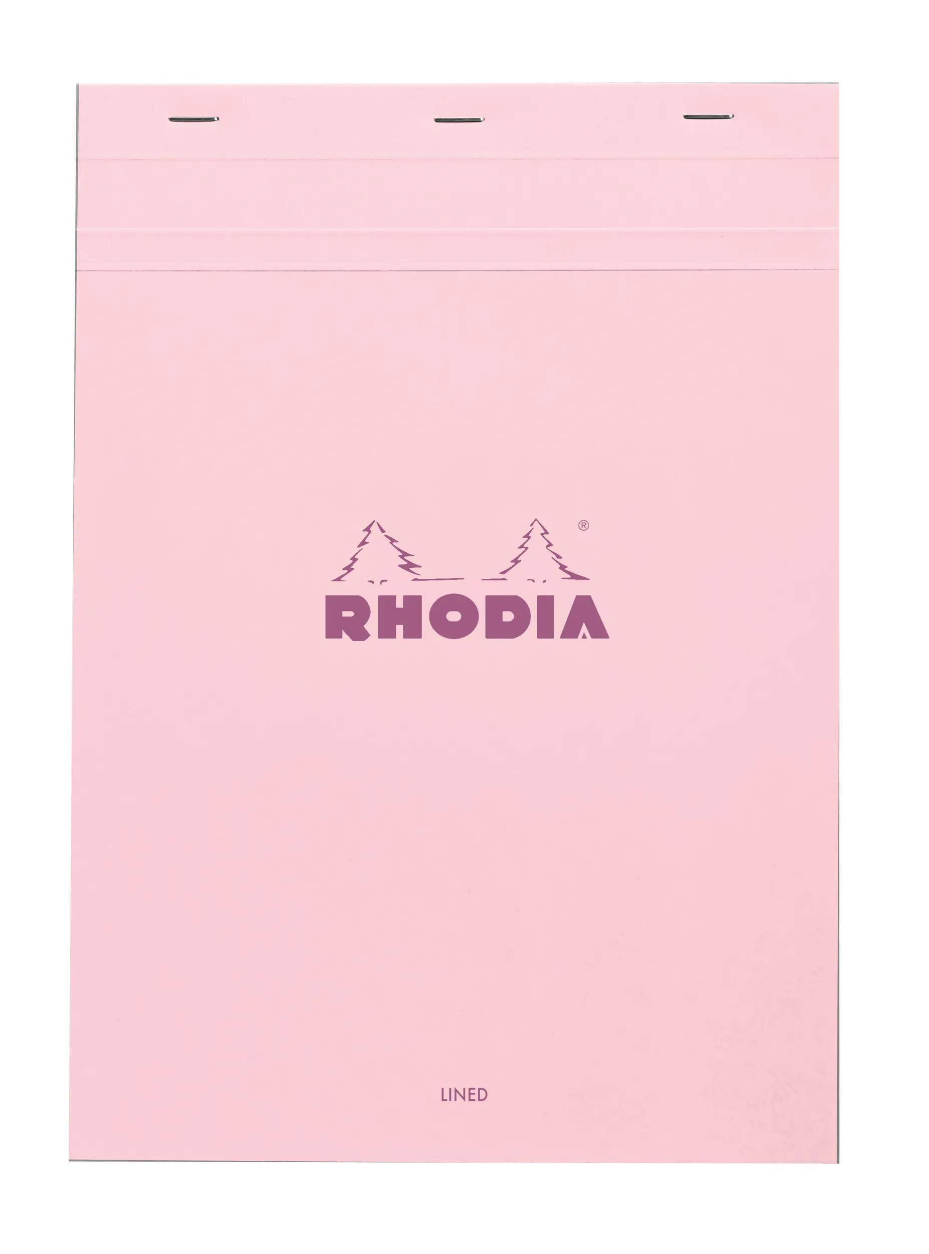 Clairefontaine 5x Rhodia Gehe Block Rosa Nr 18 lin 80Bl 18161C-0