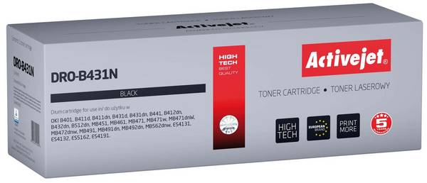 DRO-B431N OKI replacement 44574302 Supreme 25000 pages black