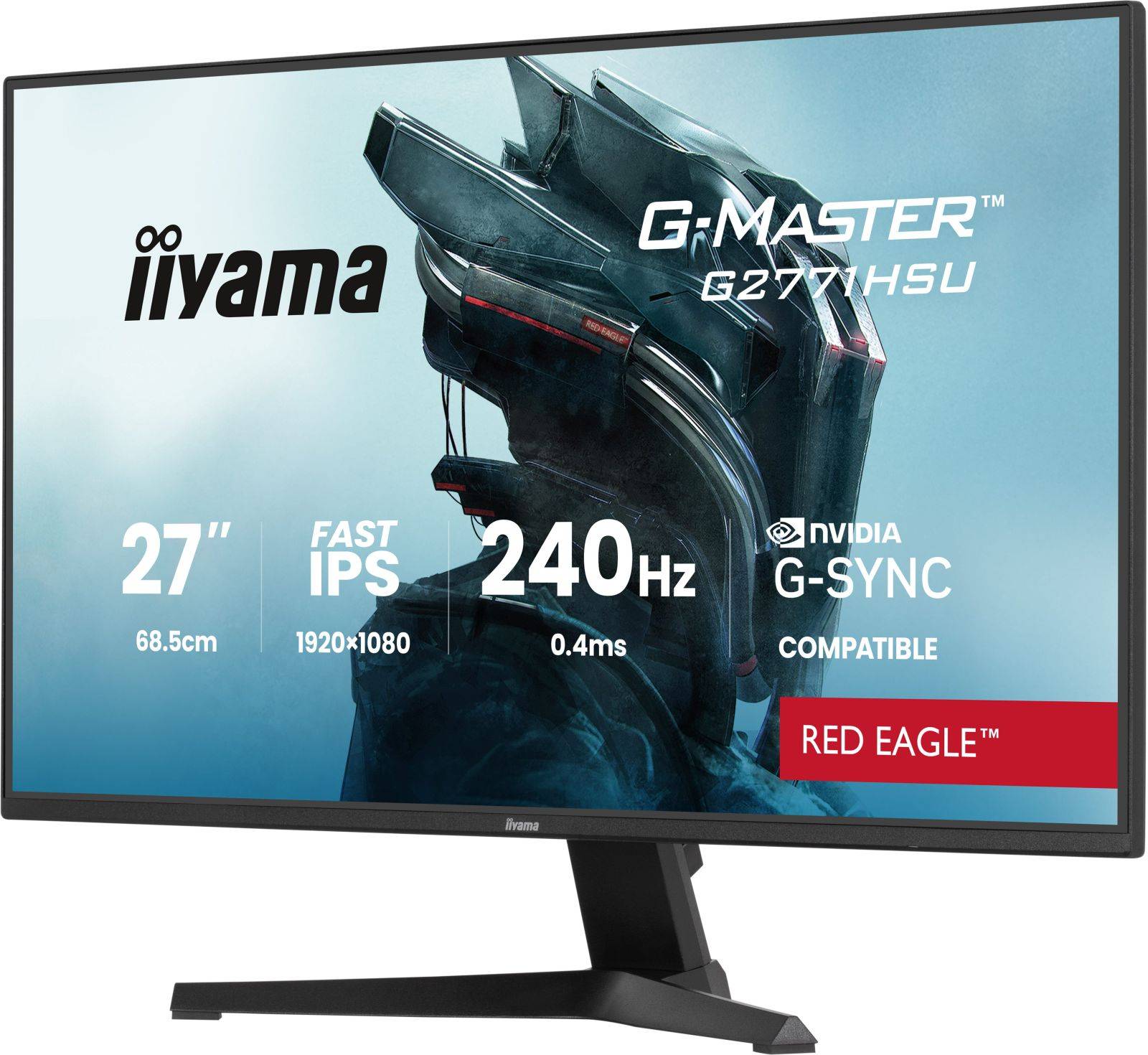 iiyama G-Master Red Eagle™ G2771HSU-B1 68,6 cm (27"") G2771HSU-B1-2