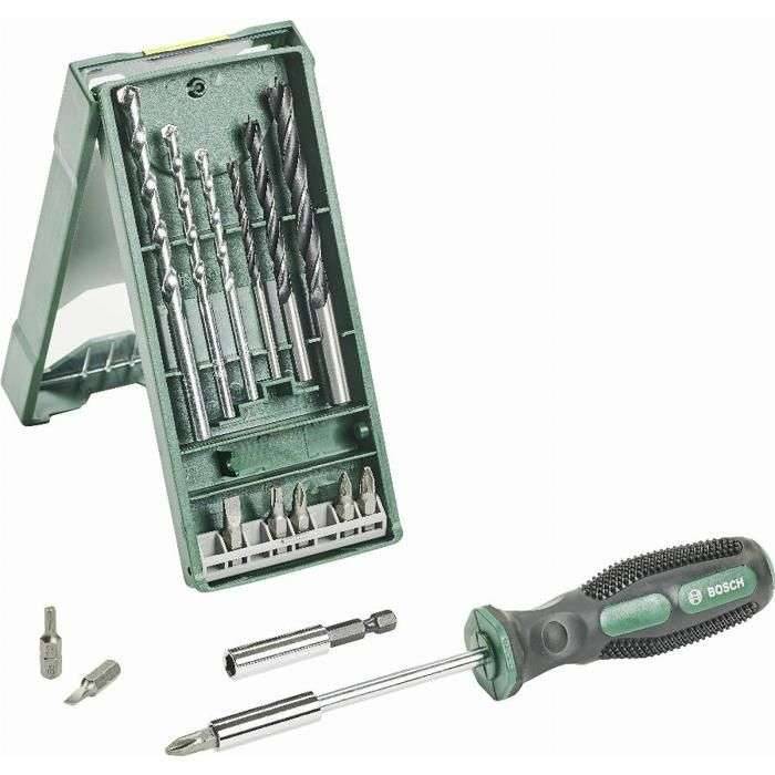 Bosch 15tlg. Mini-X-Line Mixed Set + Handschrauber - 2607017654-0