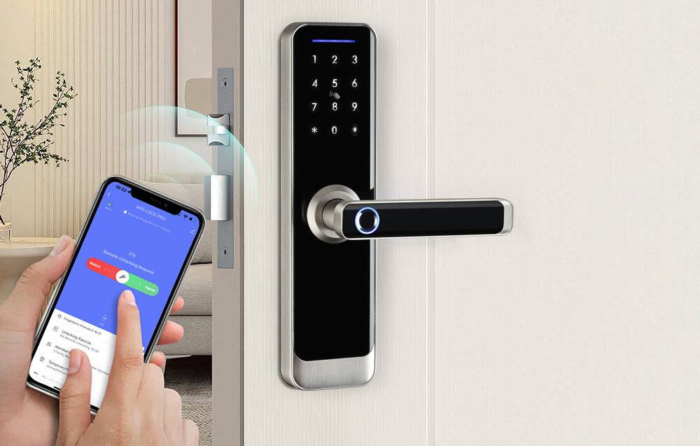 Avatto Smart Digital Lock ZSDL-A270-S-ALI-6072 ZigBee Silber-4
