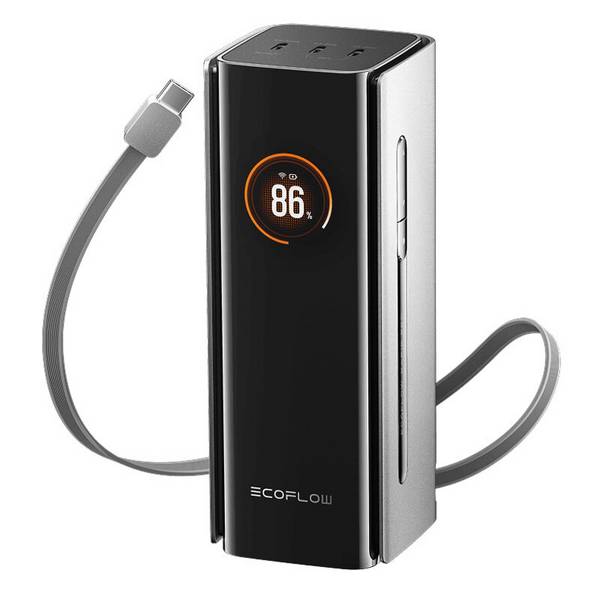 Ecoflow RAPID Pro 20000 mAh, 20000 mAh, Lithium, 230 W, Schwarz