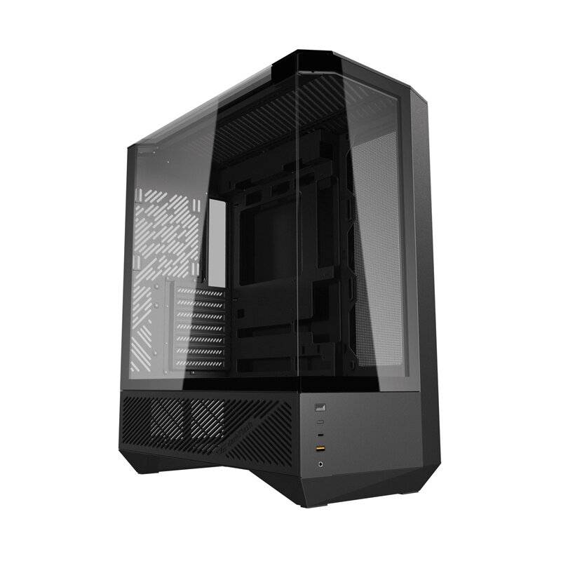 Symbolbild für Darkflash DY460 Computergehäuse (schwarz) + 4 ARGB-Lüfter