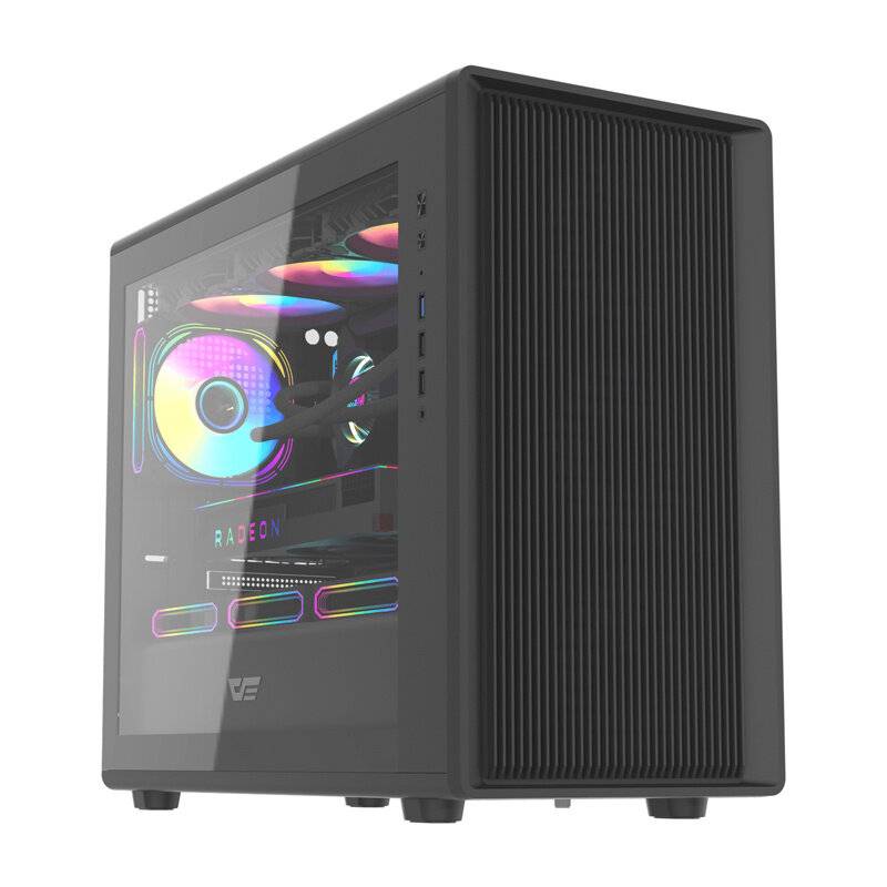 Darkflash DB460M Computergehäuse (schwarz)-0