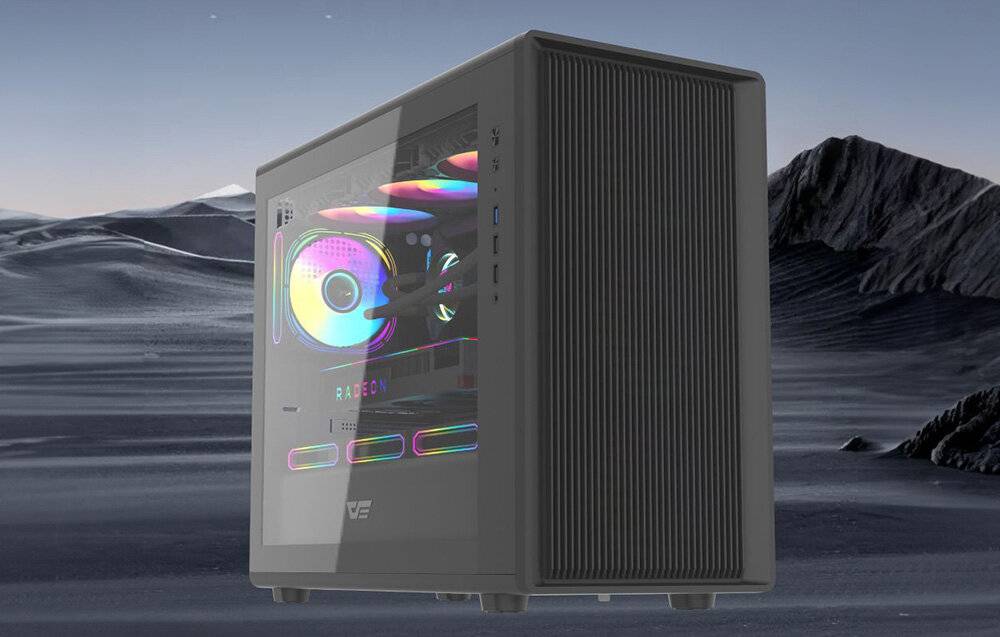 Darkflash DB460M Computergehäuse (schwarz)-1