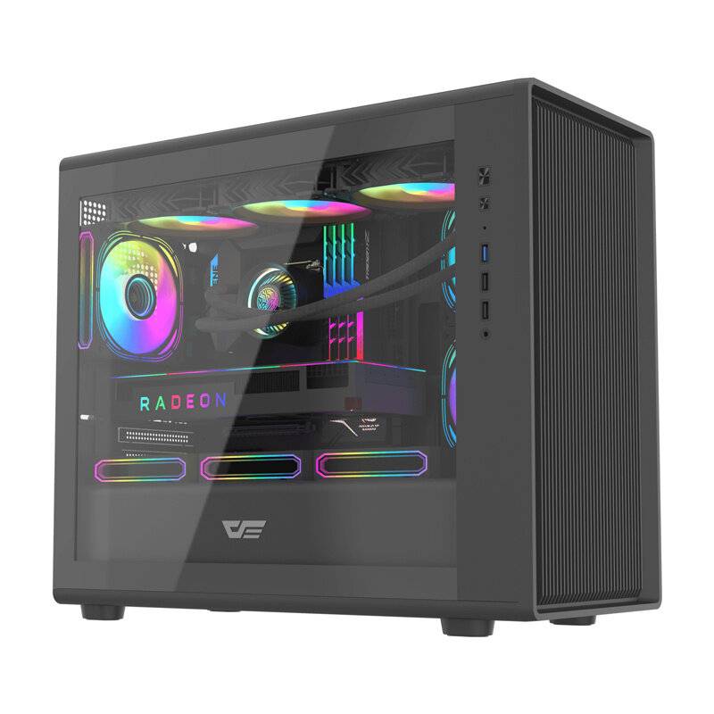 Darkflash DB460M Computergehäuse (schwarz)-2