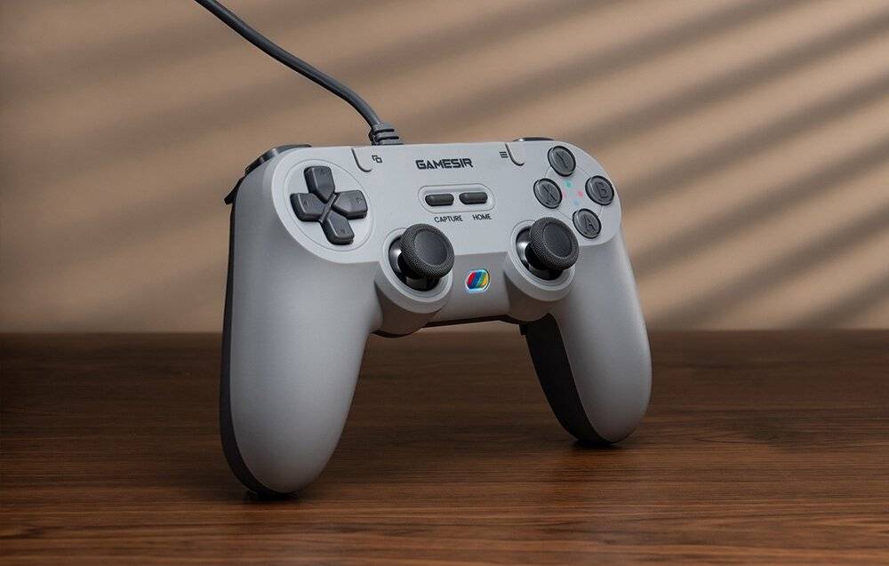 GameSir Controller T3 Lite Wired Retro Gray Switch-2