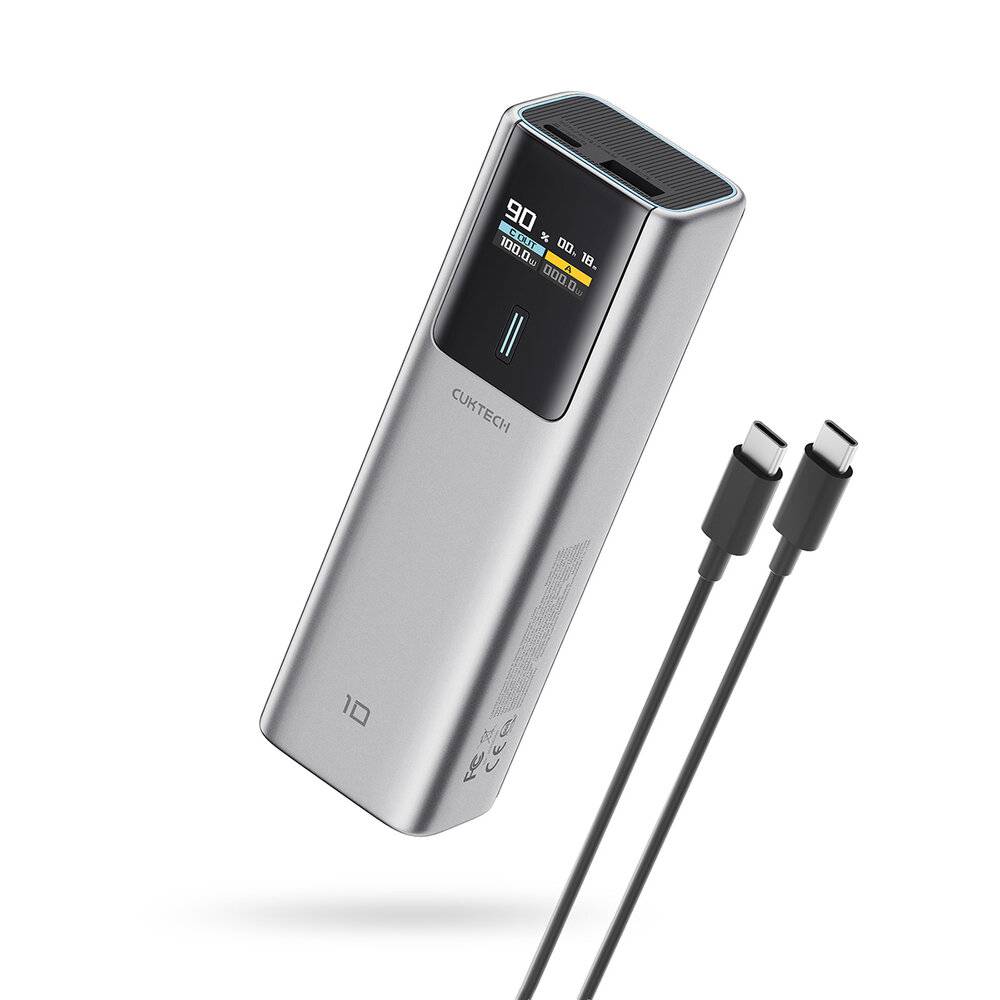 Powerbank CUKTECH CKPB100PGLBL 150W 10000mAh USB-C USB-A-0