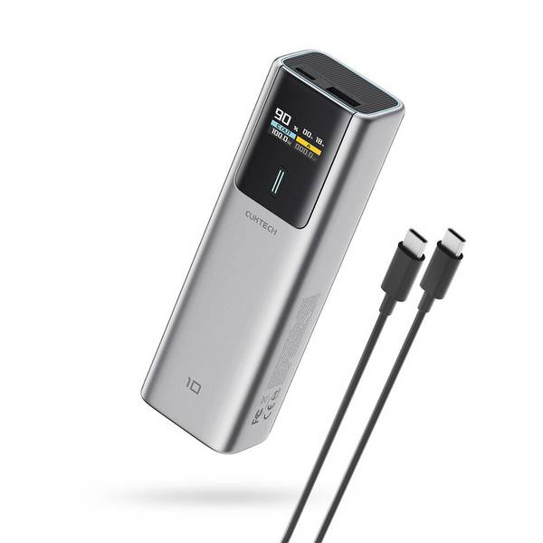 Powerbank CUKTECH CKPB100PGLBL 150W 10000mAh USB-C USB-A
