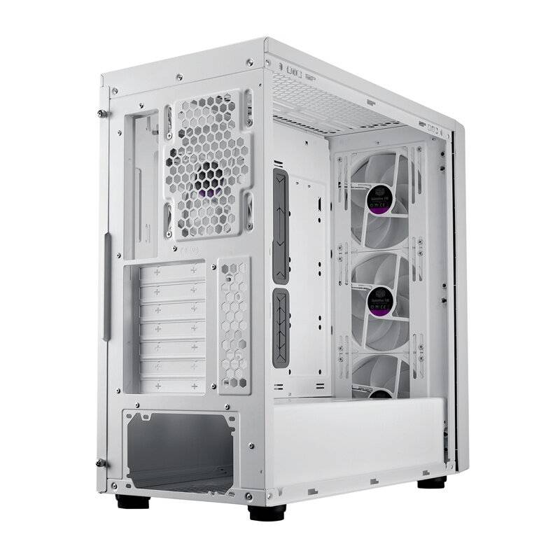 Symbolbild für Cooler Master MasterBox 600 - Mid tower - E-ATX - Seitenteil mit Fenster (gehärtetes Glas)