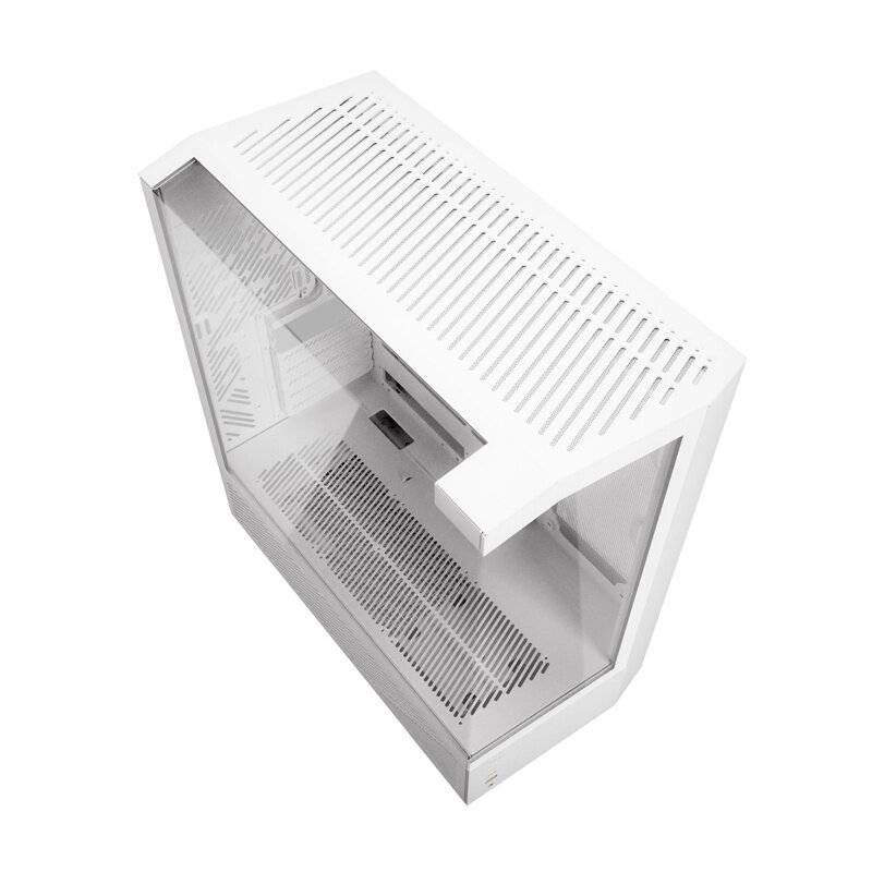 Symbolbild für Darkflash DY460 Computergehäuse (weiß) + 4 ARGB-Lüfter