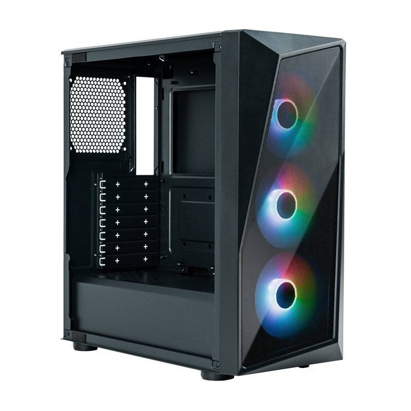 CMP 520 - Mid tower - ATX - Seitenteil mit Fenster (gehärtetes Glas)-2