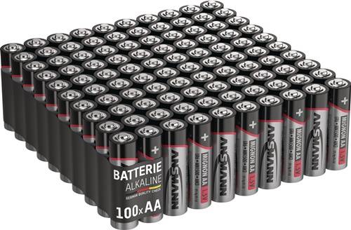 Ansmann ANS 1522-0043 - Alkaline Batterie AA Mignon 100er-Pack - AA - 100er