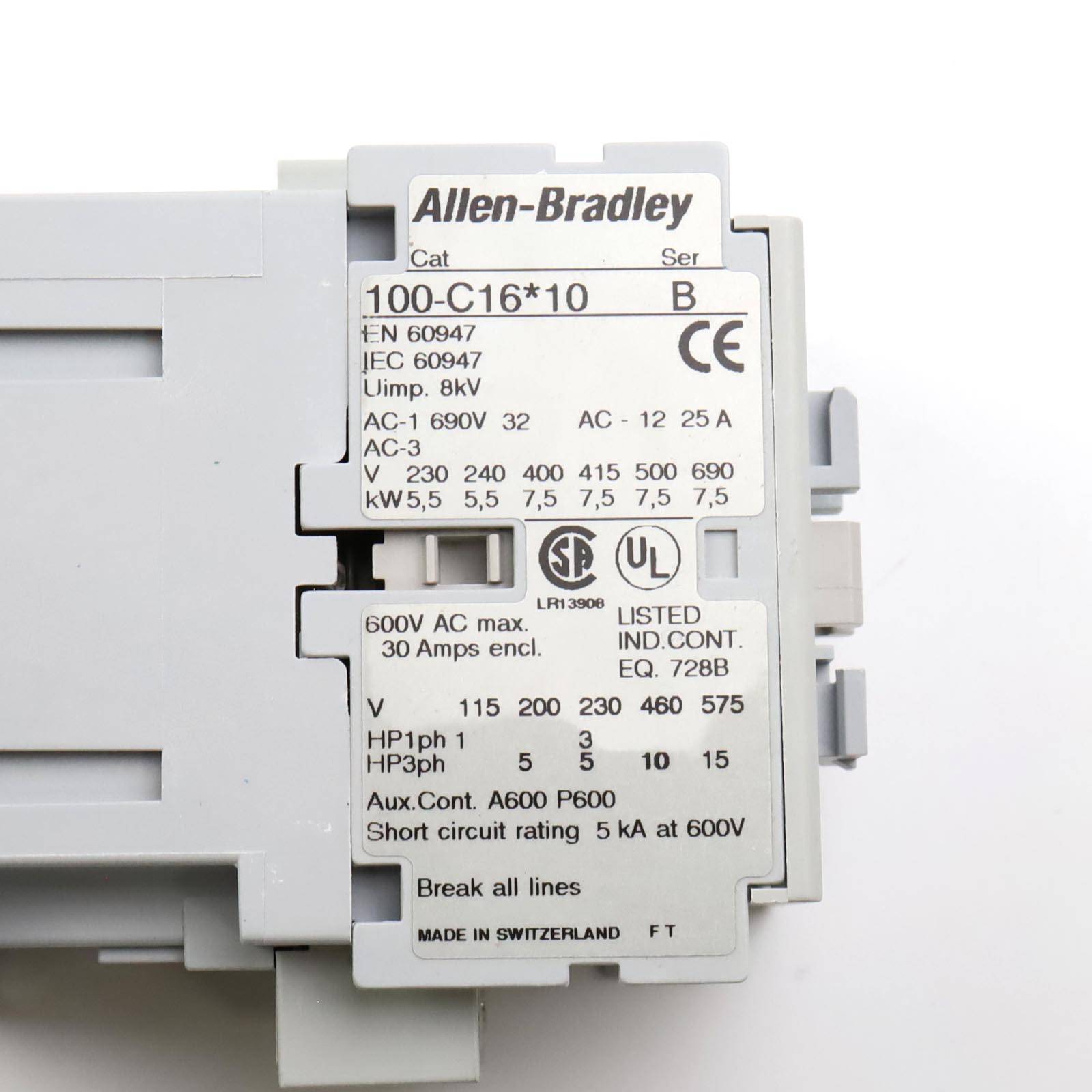 Allen Bradley Schütz 100-C16UKF10 OVP-1