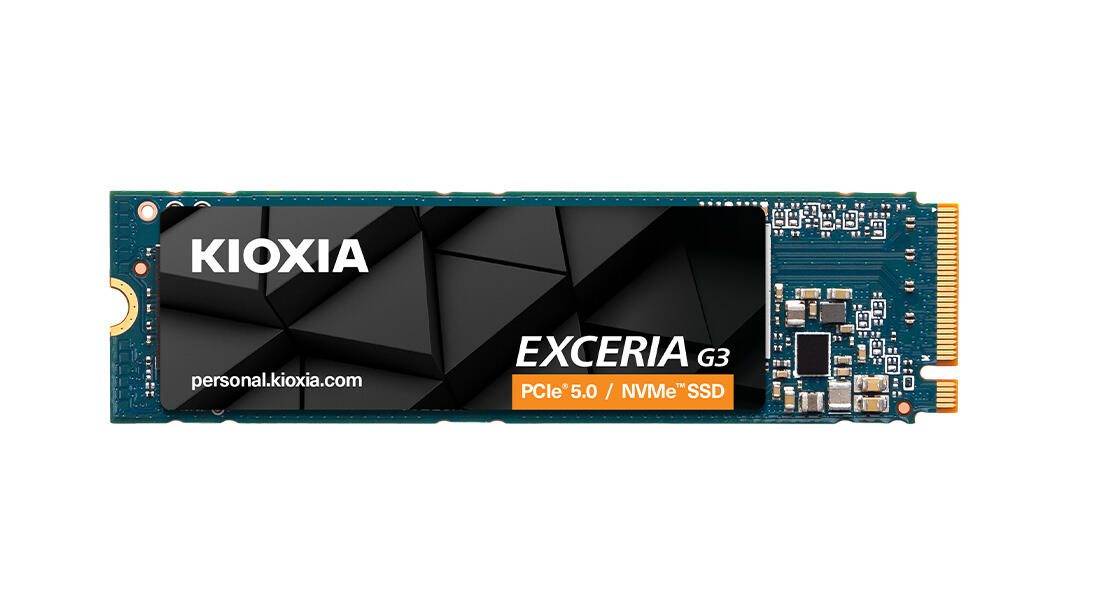 Kioxia EXCERIA G3 - SSD - 2 TB - intern - M.2 2280 - PCI Express 5.0 x4 (NVMe)-0