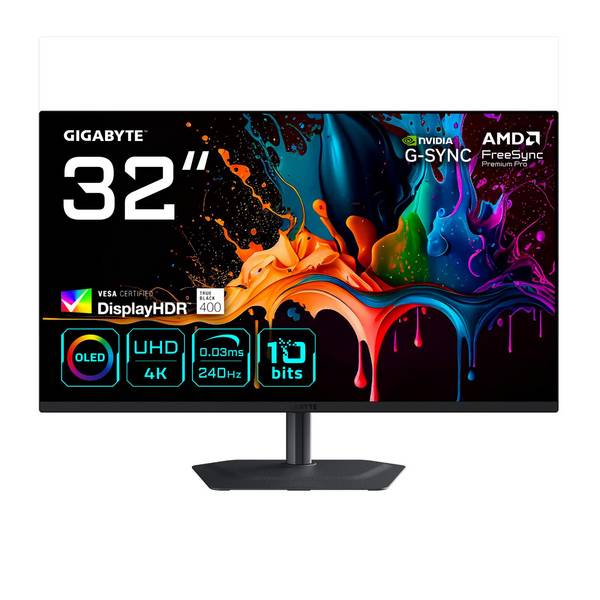 Gigabyte MO32U2 - OLED-Monitor - Gaming - USB - 81.3 cm (32")