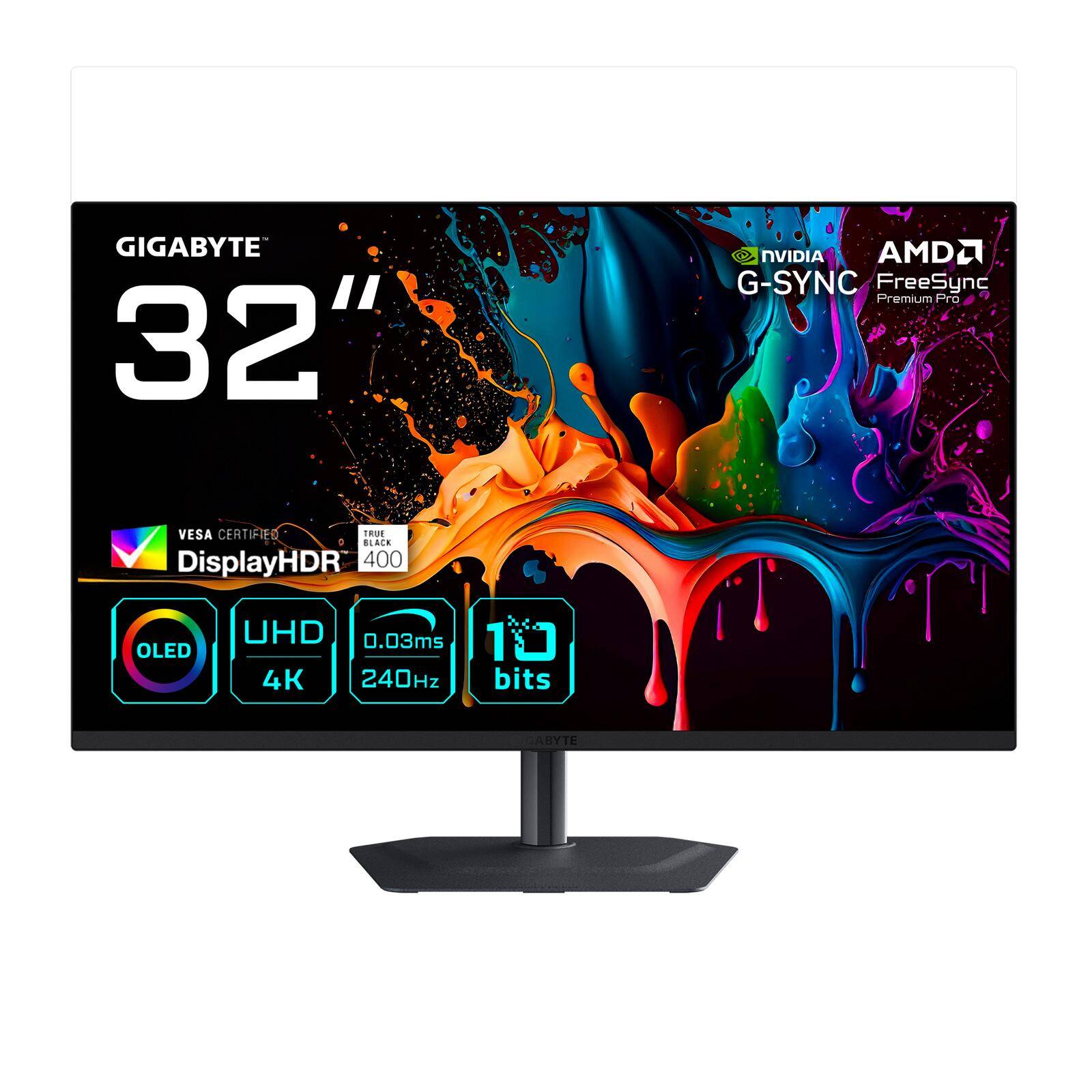 Gigabyte MO32U2 - OLED-Monitor - Gaming - USB - 81.3 cm (32")-0