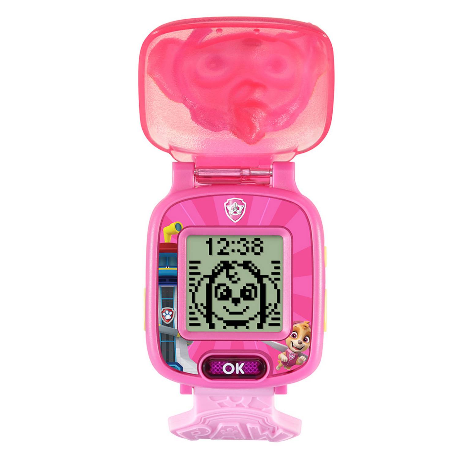 VTech PAW Patrol Skye-Lernuhr, Children's watch, 3 Jahr(e), 60 g, Pink