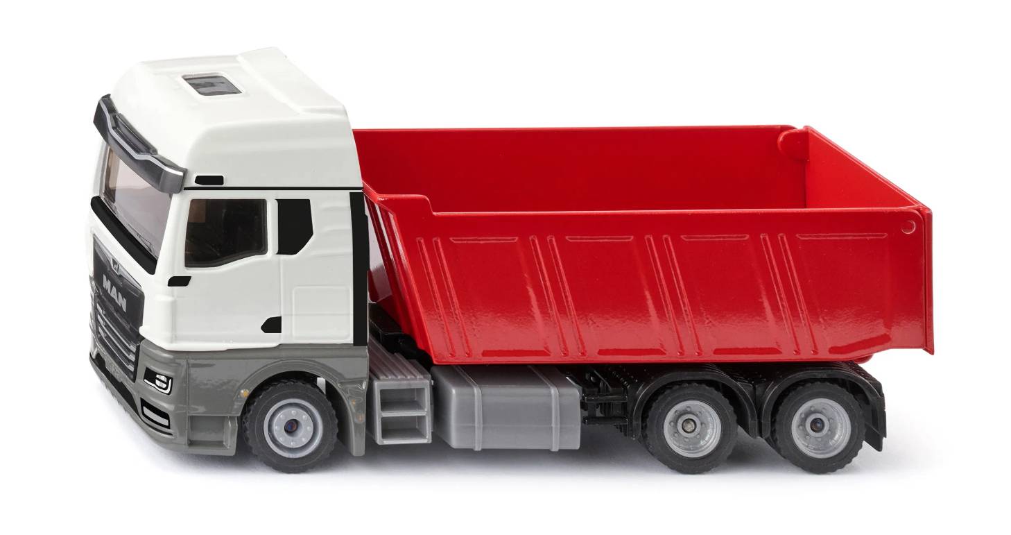 Siku 3518, Kipper-Modell, 1:50, MAN, Kunststoff, Rot, Weiß, 76 mm