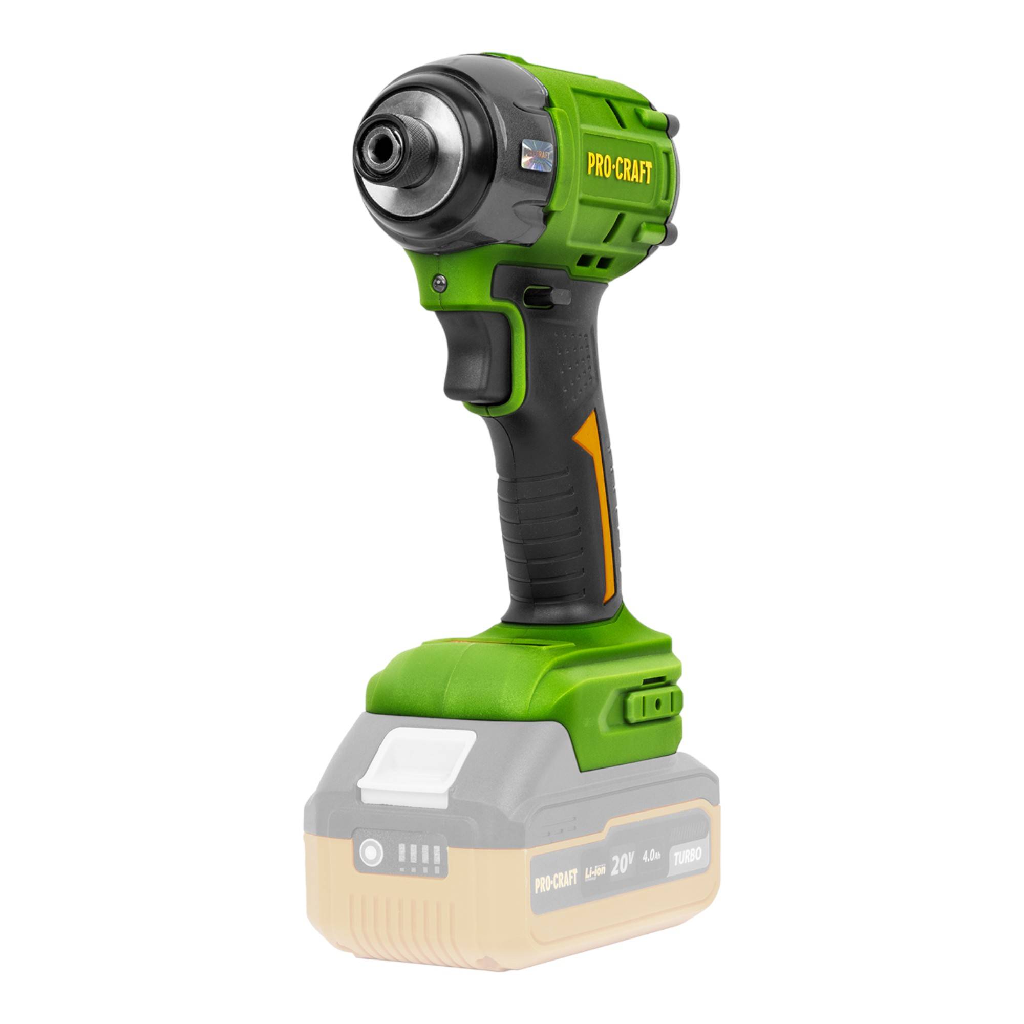 Procraft PS22bb Akku Schlagschrauber 20 V 230 Nm 1/4" Brushless Solo - ohne Akku, ohne Ladegerät-0