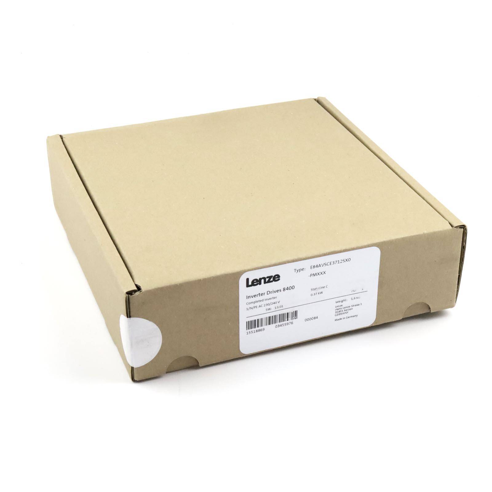 Lenze Inverter Drive 8400 E84AVSCE3712SX0-PMXXX SIE-0