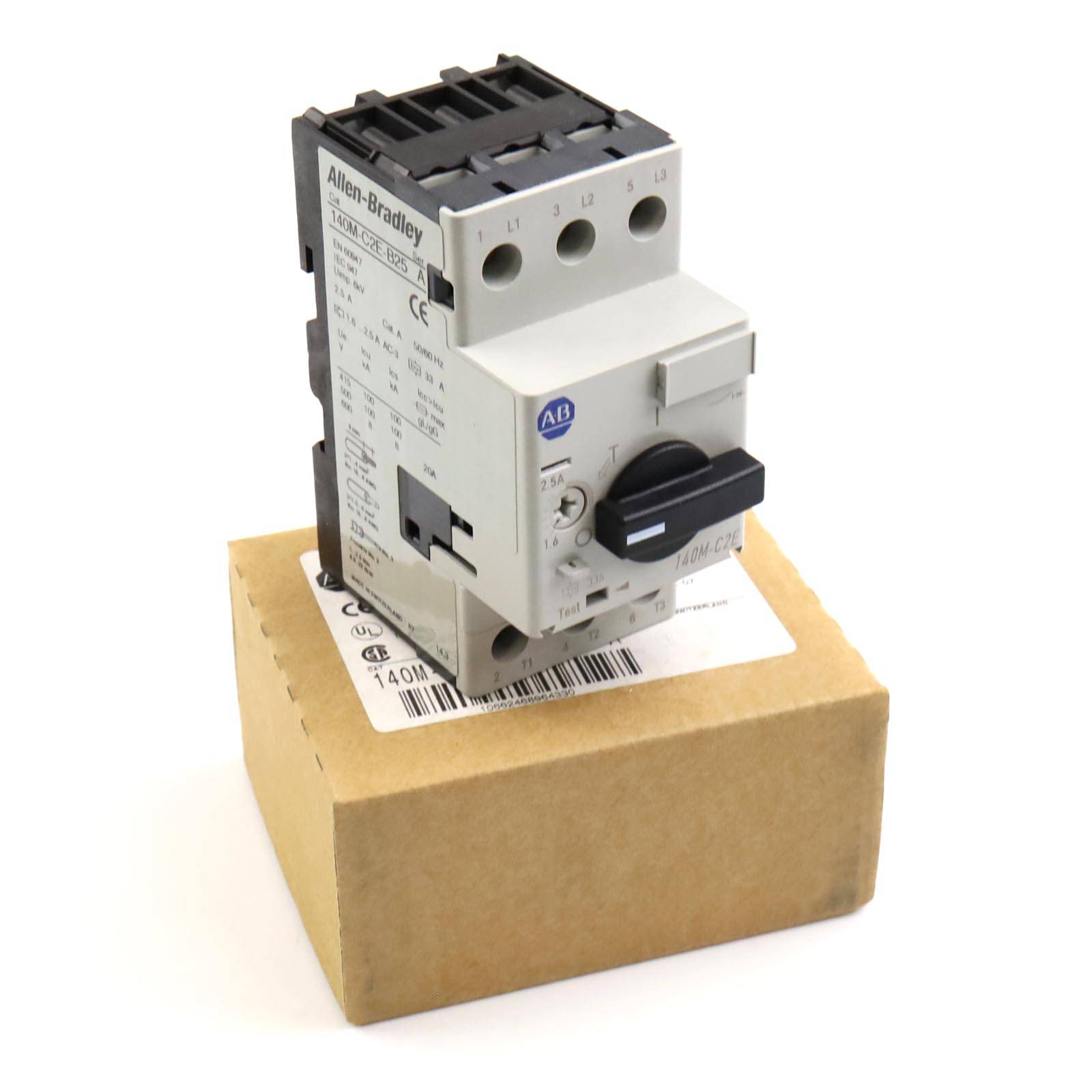 Allen Bradley Motorschutzschalter 140M-C2E-B25 OVP