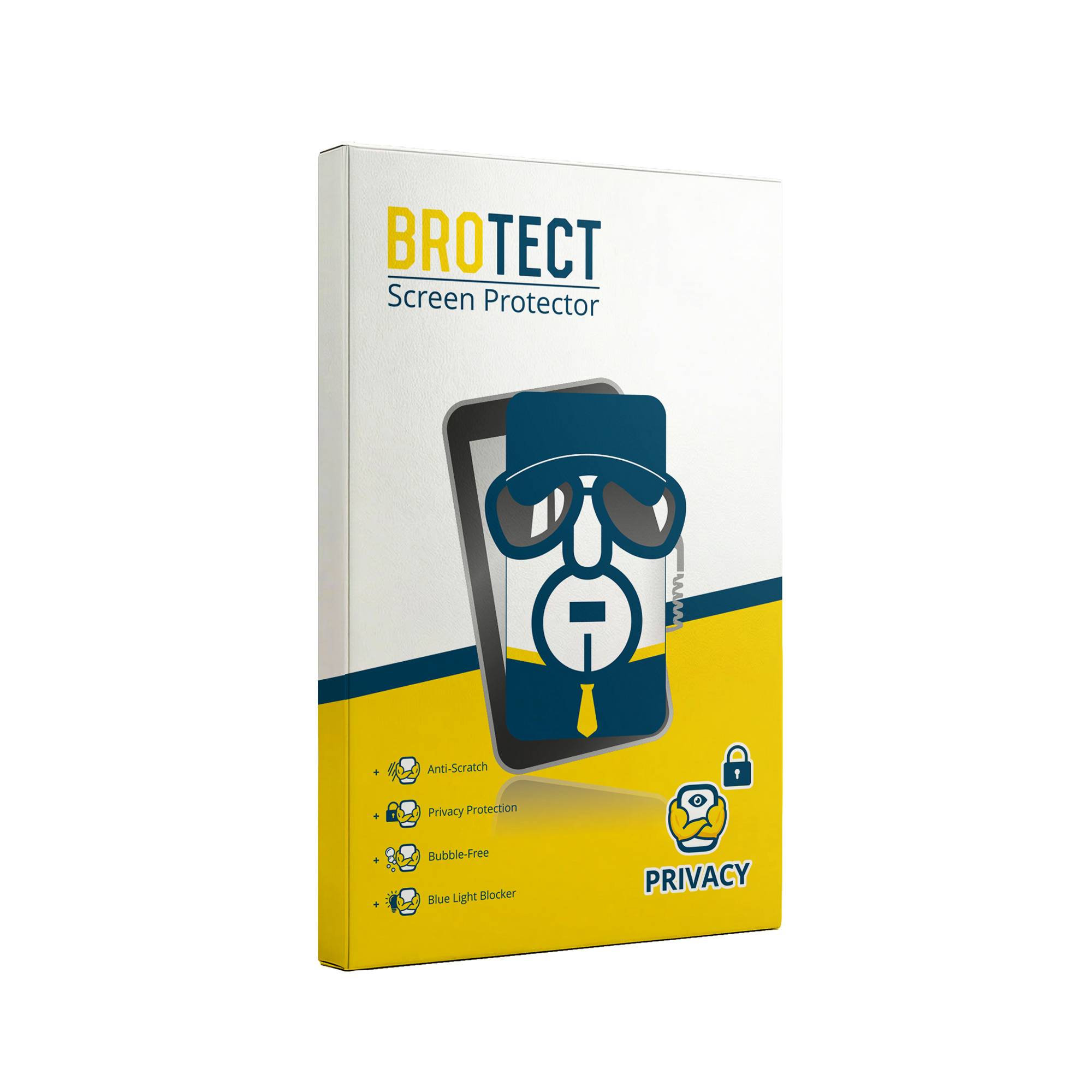 BROTECT Blickschutzfolie für Apple iPad 10.9" 2022 (10. Gen.) Anti-Spy Privacy Blaulichtschutz Sichtschutzfolie-6