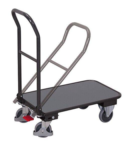 VARIOfit Klappbügelwagen 900x600mm mit 250kg Tragkraft Anthrazitgrau RAL 7016-0