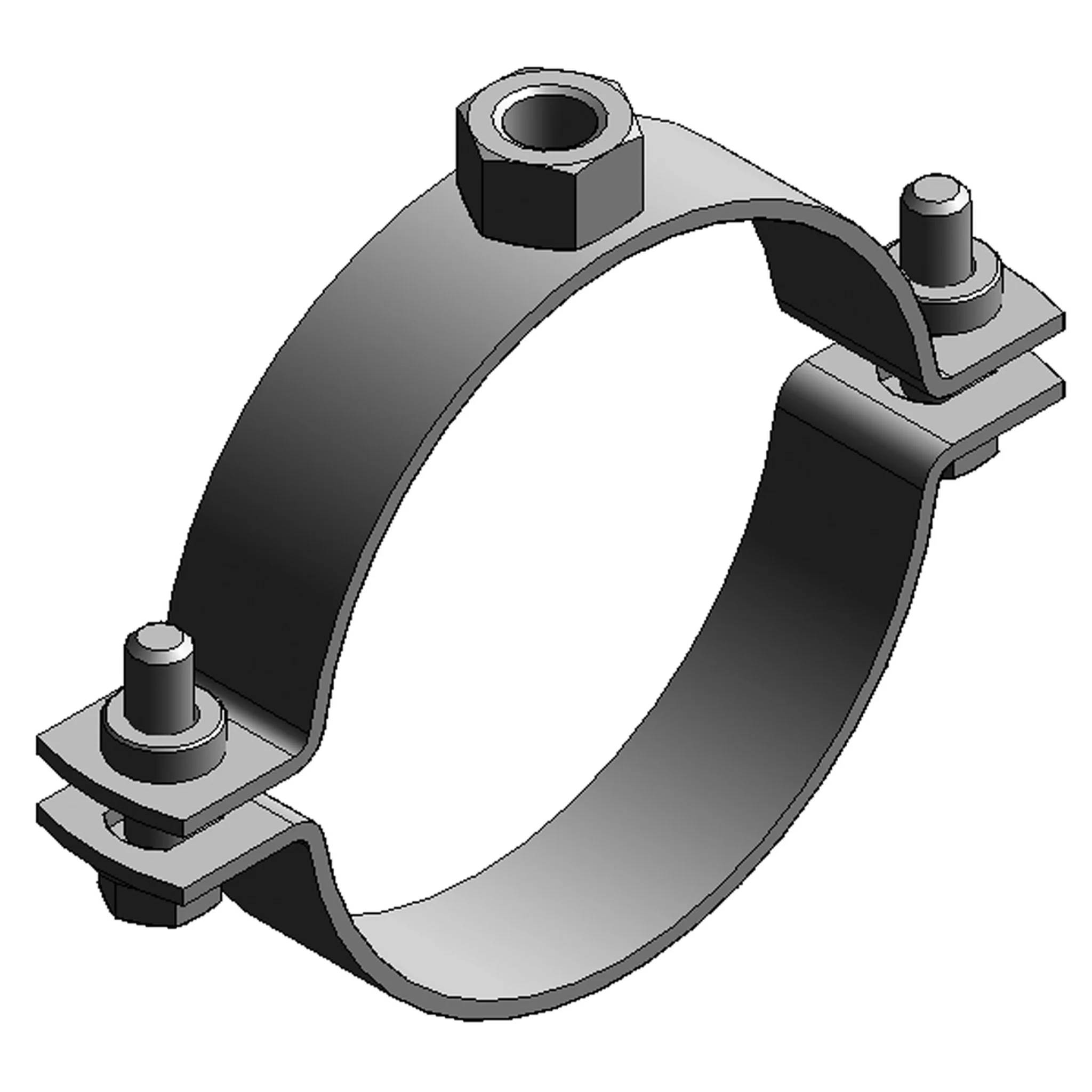 MEFA Rohrschelle Maxima PSM 35x4, 195 - 200mm M16 o. Dämm., 1 Stk.-0