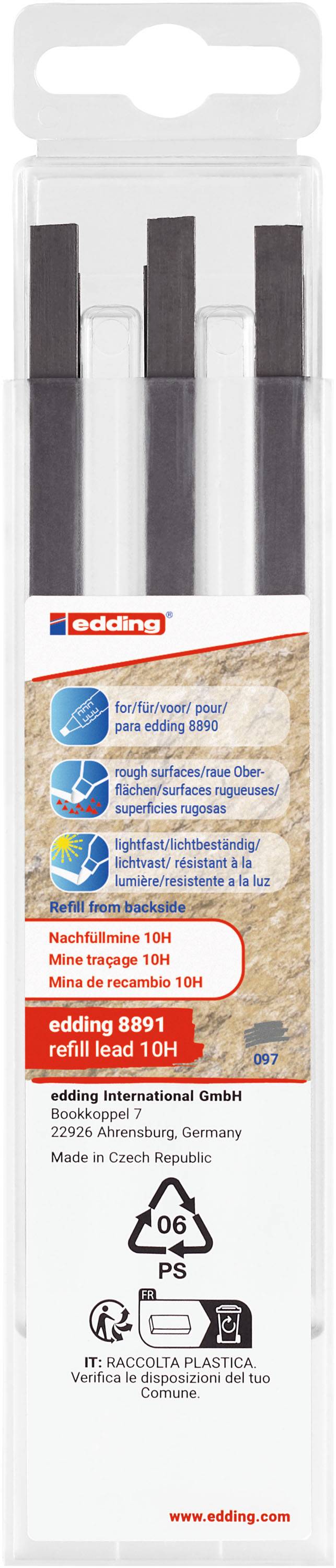 Ersatzmine edding 8891 6x Nachfüllmine 10H /Set EDDING-2