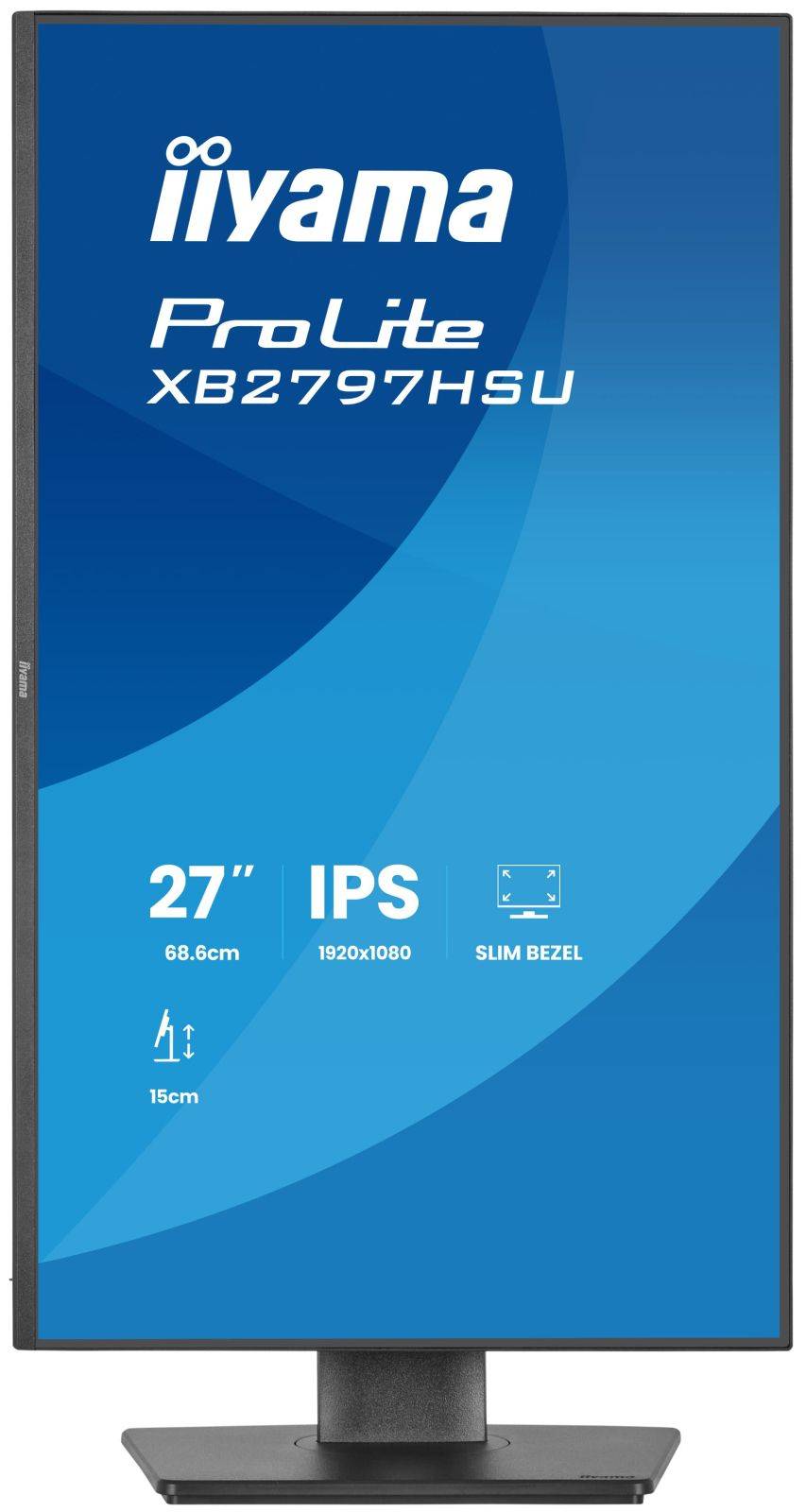 Iiyama XB2797HSU-B168,6 cm (27 Zoll) IPS-Panel mit LED-Hintergrundbeleuchtung /-3
