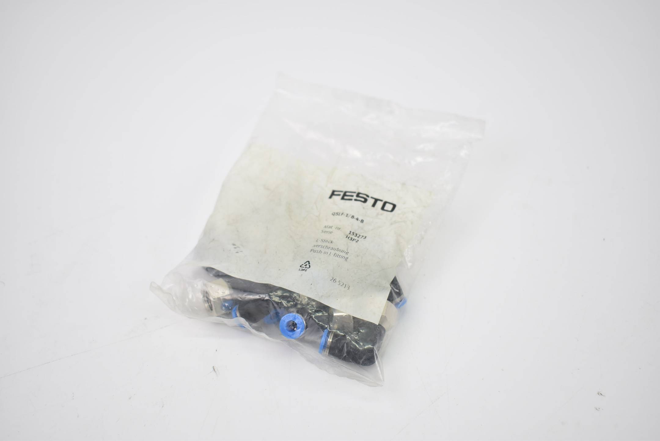 Festo L-Steckverschraubung QSLF-1/8-4-B ( 152273 )-0
