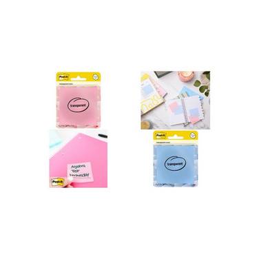 Post-it Haftnotizen transparent notes, pastellorange