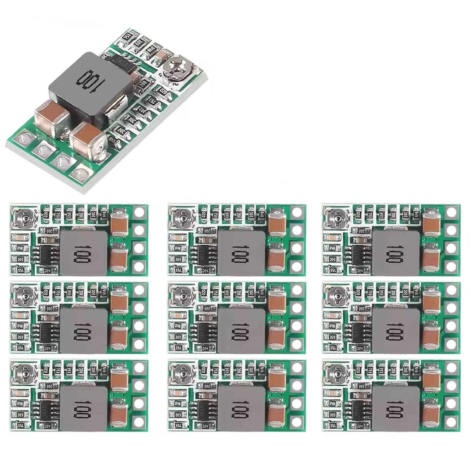 10x Einstellbare Buck Step-Down Wandler Module DC-DC 12-24V auf 5V 3A-0