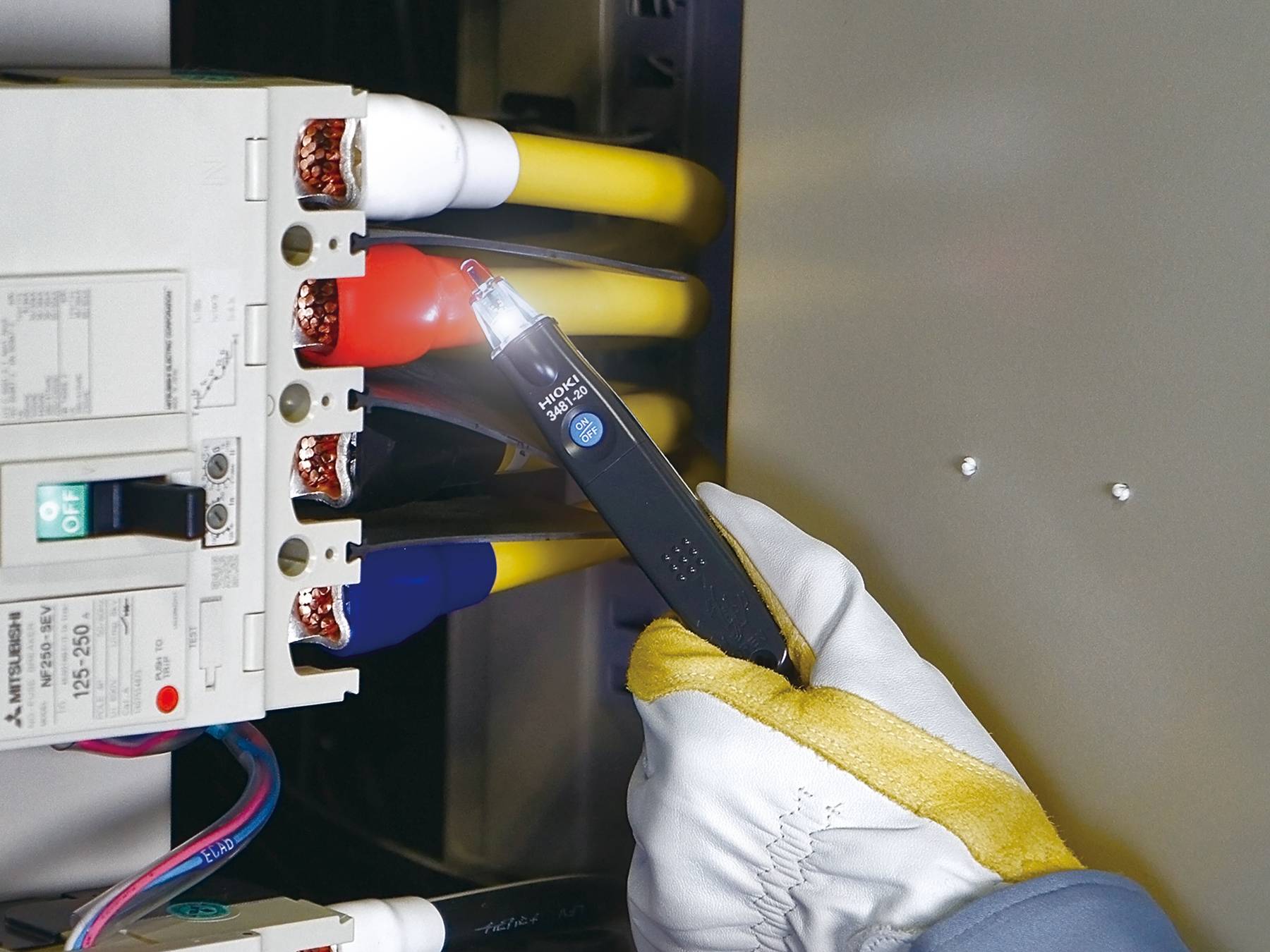 3481 - Kontaktloser Spannungsprüfer mit einstellbarer Empfindlichkeit-2