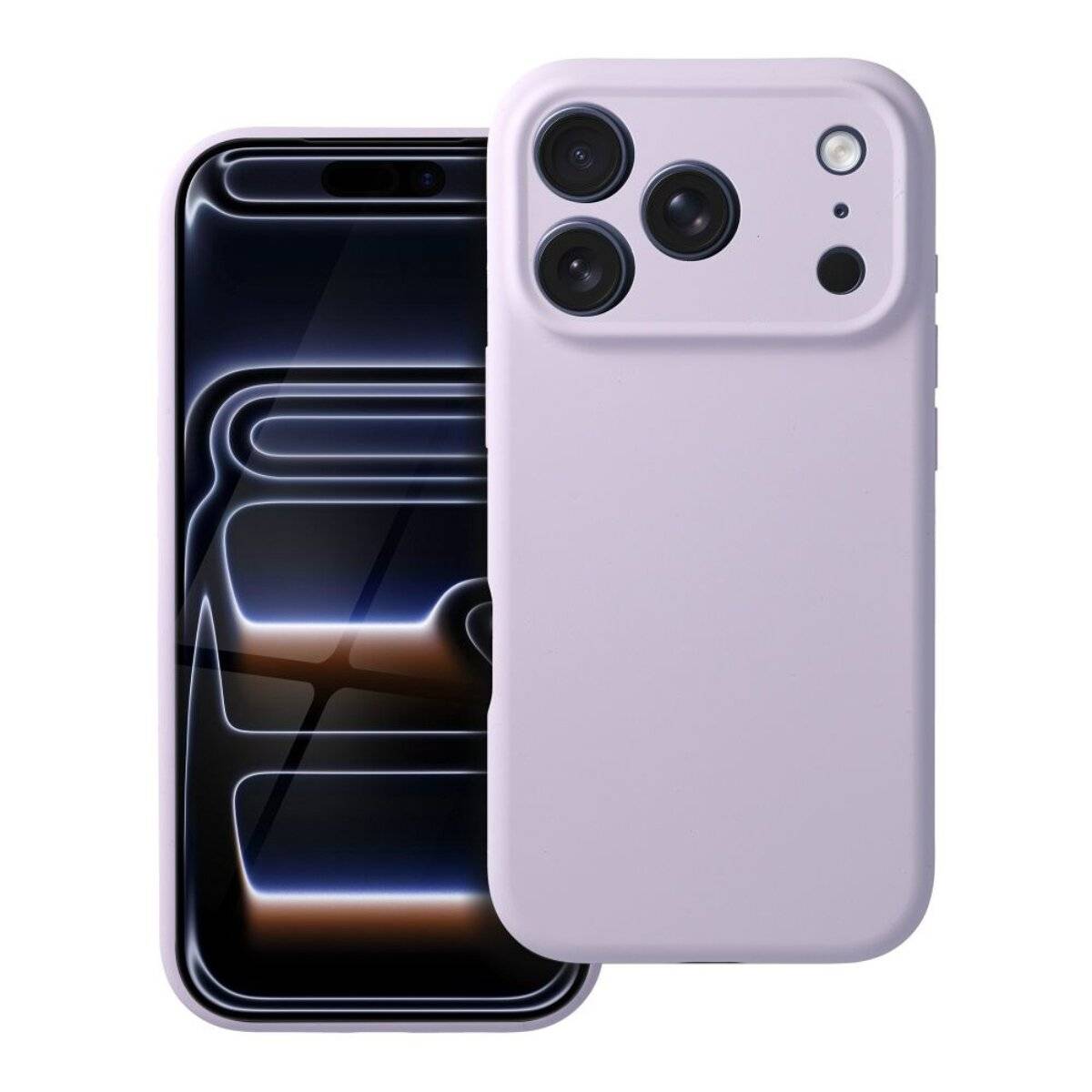 Forcell F Protect Rubber Magnet Hülle Mauve Kompatibel mit iPhone 17 Pro-0